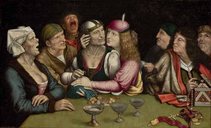 Quentin Matsys Matched Marriage China oil painting art